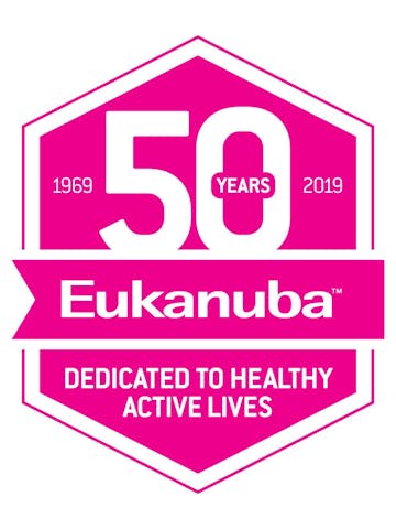 Eukanuba 50 year anniversary logo