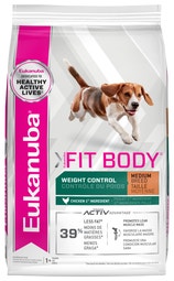 Fit Body Weight Control Medium Breed Dry Dog Food image