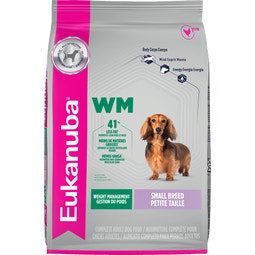 EUKANUBA WM Weight Management Small Breed Dry image