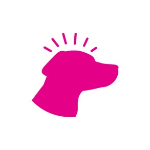 Dog brain function icon
