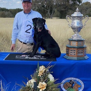 Two time National Open Retriever Championship Trainer- Al Arthur