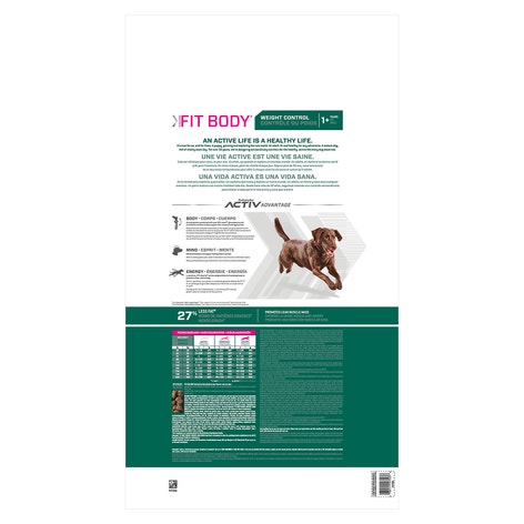 Fit Body Weight Control Large Breed Dry Dog Food image 1