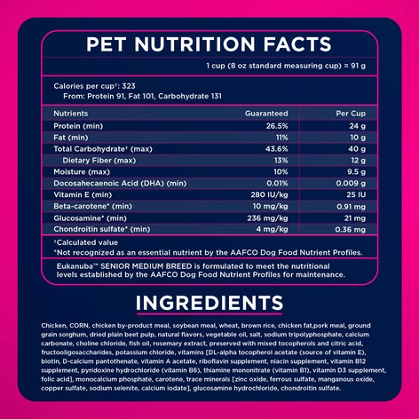 Senior Medium Breed Dry Dog Food image 1