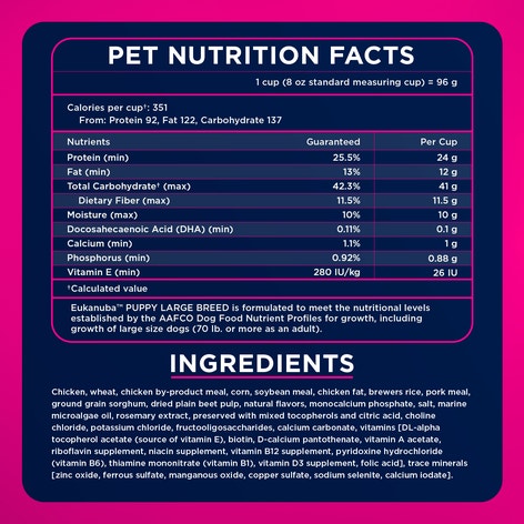 Puppy Large Breed Dry Dog Food image 1