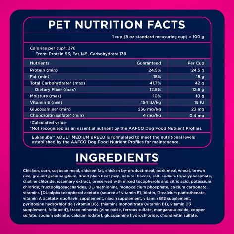 Eukanuba Adult Dry Dog Food for Medium Dogs image 1
