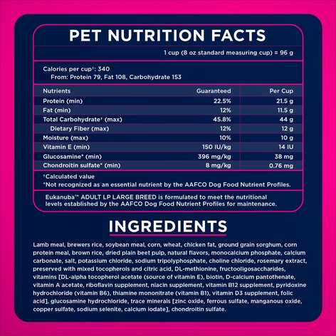 Eukanuba™  Adult LP Large Breed Dry Dog Food, 33 lb image 1