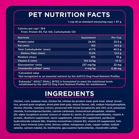 Adult Small Bites Dry Dog Food image 1