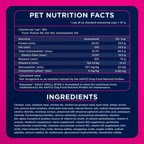Adult Small Bites Dry Dog Food image 1
