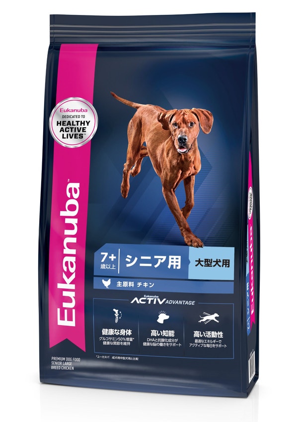 ユーカヌバ ラージ シニア 大型犬用  7歳以上
ドッグフード 13.5kg ユーカヌバ ラージ シニア 大型犬用 7歳以上 ( 13.5kg