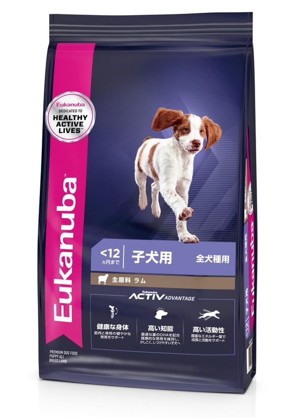 Eukanuba 子犬用ドライフード 15キロ　ラム パピー ラム＆ライス | Eukanuba JP