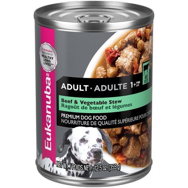 Eukanuba Adult Beef & Vegetable Stew Wet Dog Food image 1