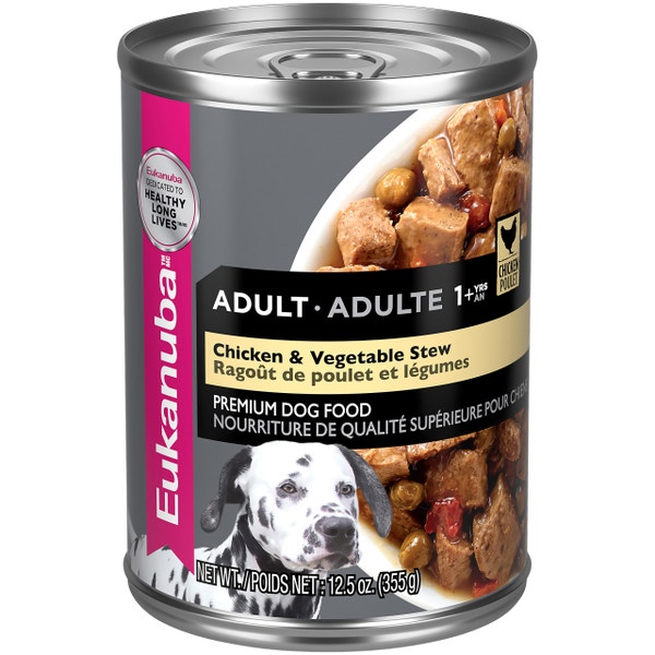 Eukanuba™ Adult Chicken & Vegetable Stew Wet Dog Food image 1