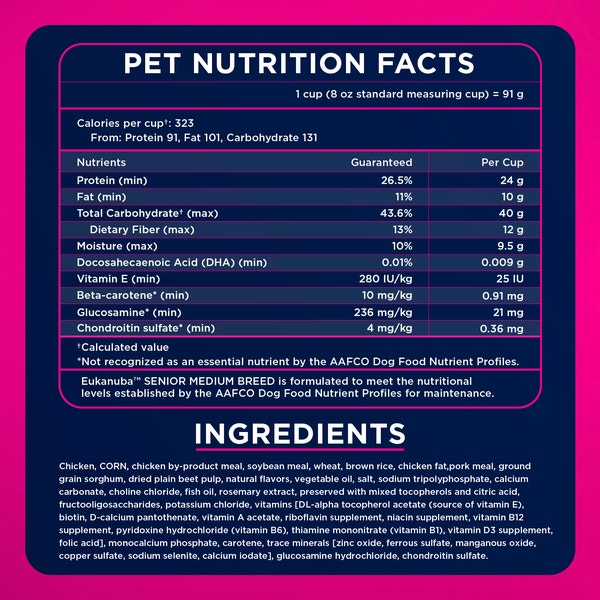 Senior Medium Breed Dry Dog Food image 6