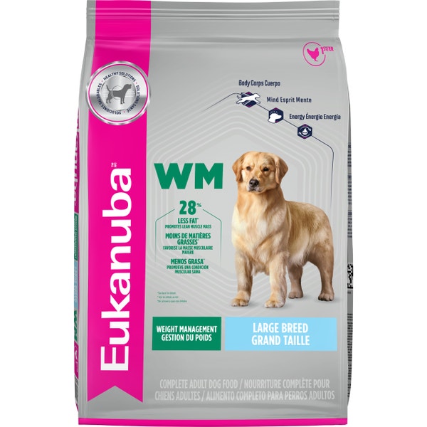 Eukanuba™ WM Weight Management Large Breed Dry Dog Food, 33 lb image 1