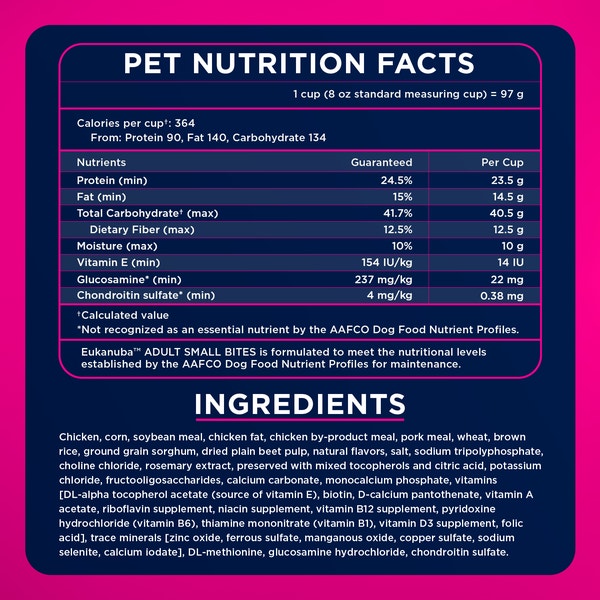 Adult Small Bites Dry Dog Food image 6