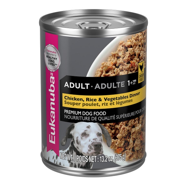 Eukanuba™ Adult Chicken, Rice & Vegetables Dinner Canned Dog Food, 13.2 oz, case of 12 image 1